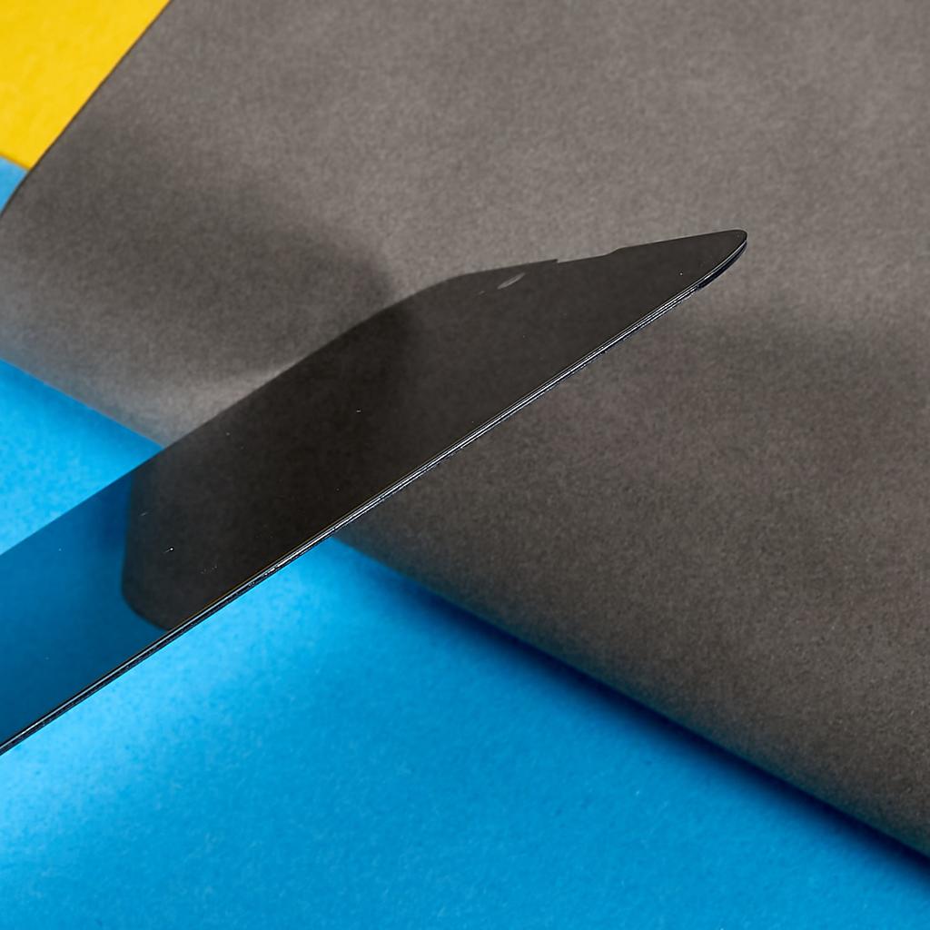 For iPhone 14 6.1 Inch Wear-resistant Full Screen Coverage Anti-spy Silk Printing Tempered Glass Screen Guard Film (Side Glue)