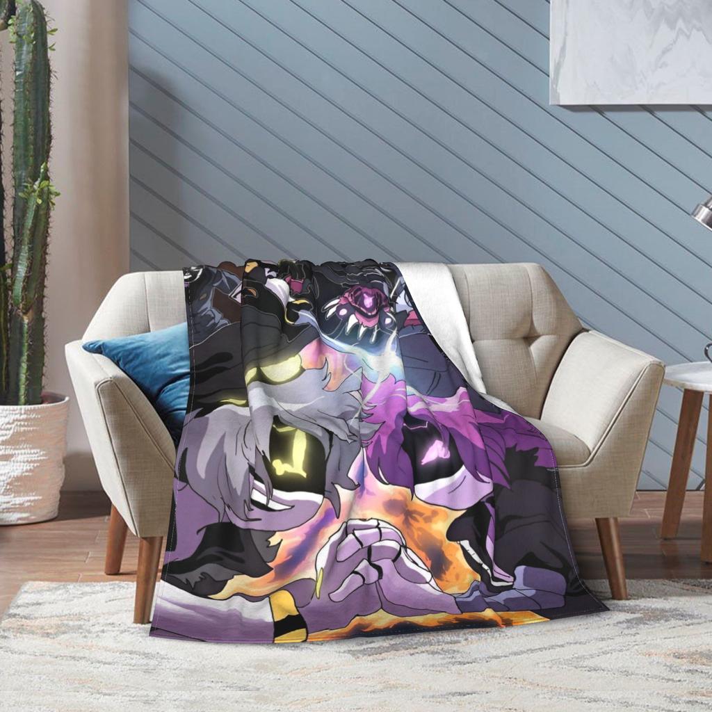 Murder Drones Throw Blanket for Couch Cool Doorman Soft Cozy Plush Blanket 50x60 Inches Multi-size Bedspreads for All Seasons