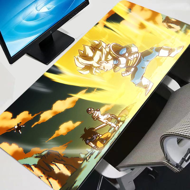 Mouse Pad Cool Dragon Ball DBZ Carpe PC Gamer Computer New Mausepad Keyboard Gaming Accessories Mouse Pads Xxl