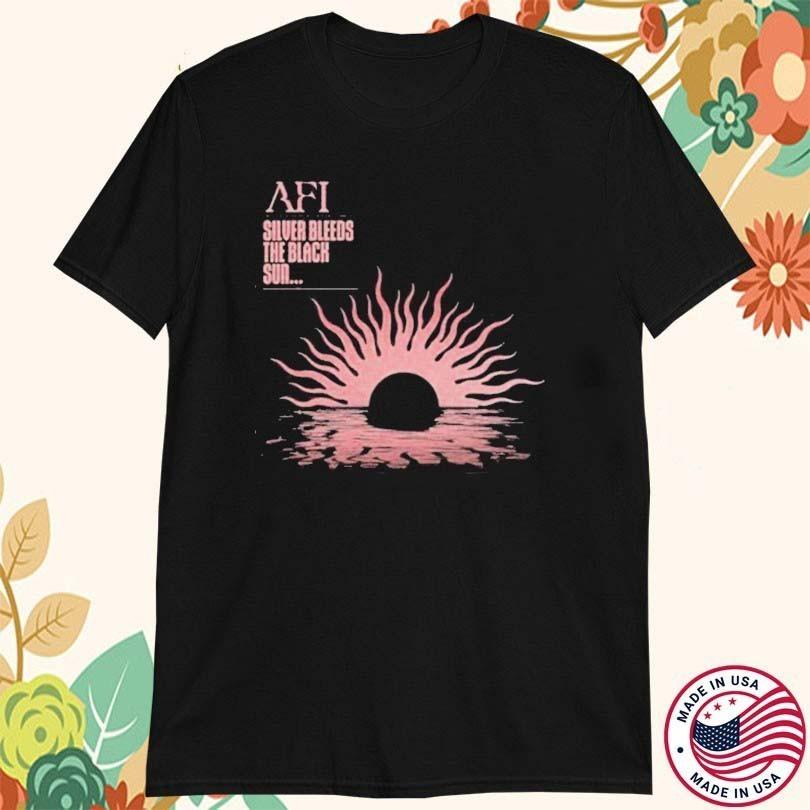 AFI Silver Bleeds The Black Sun T-shirt black Short sleeve S to 5Xl XXXXL