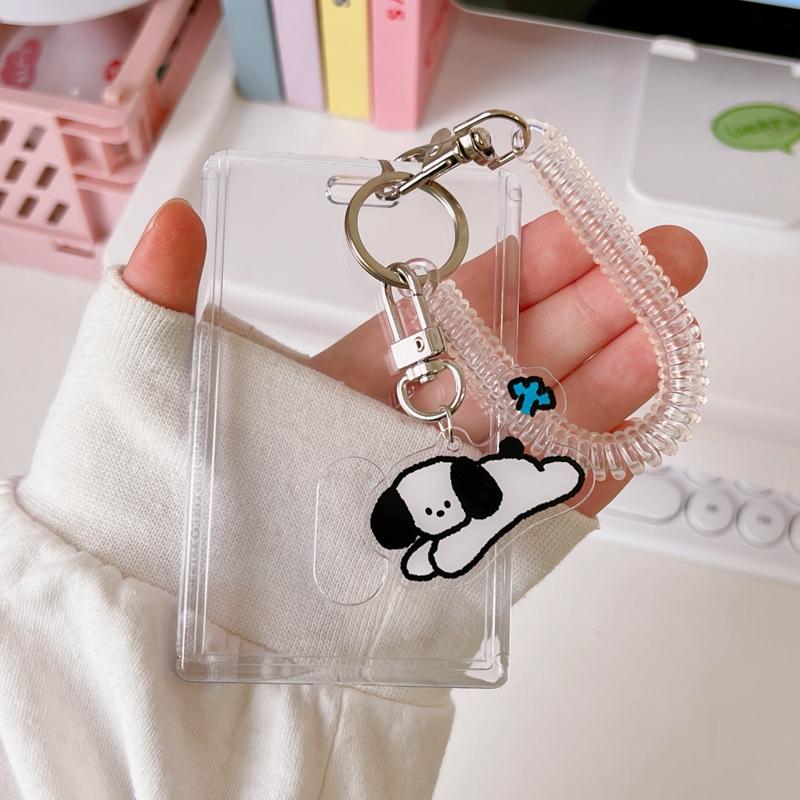 Transparent Photocard Holder Acrylic Kpop Idol Card Protetion Cover Credit Id Bank Card Photo Display Holder Student Card Case Set