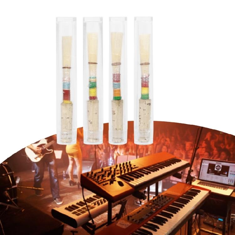 Oboe Reed Medium Strength Soft Music Instrument Replacement Part with Protective Tube Accessories For Wind Instruments