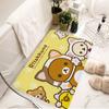 Anime R-Rilakkuma Cute Cartoon Movie Bathroom Mat Kids Room Bedroom Decoration Balcony Anti-Slip Doormat Living Room Welcome Rug