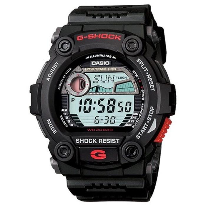 CASIO G-SHOCK G-7900-1 Black Tide/Moon Data Men s Watch