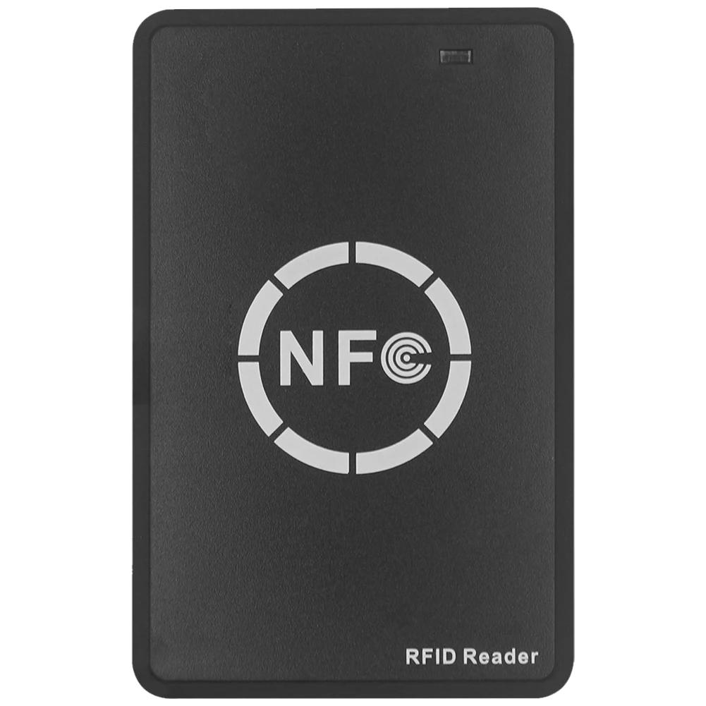 NFC Smart Card Reader Writer 13.56MHz/125KHz/250KHz USB Programmer RFID Copier/Duplicator Card ID IC Decoder Door Access System