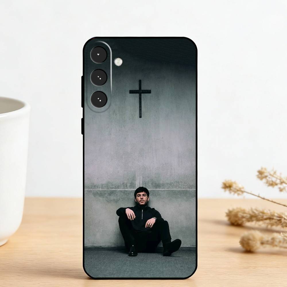 S-Singer Tito Double P Phone Case For Samsung Galaxy A73,A72,A71,A70,A53,A52,A51,Others Soft Black Cover