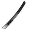 RUIQ Stainless Steel Rear Bumper Step Garnish Guard for Nissan Kicks Black (P15) - Scratch-Resistant,