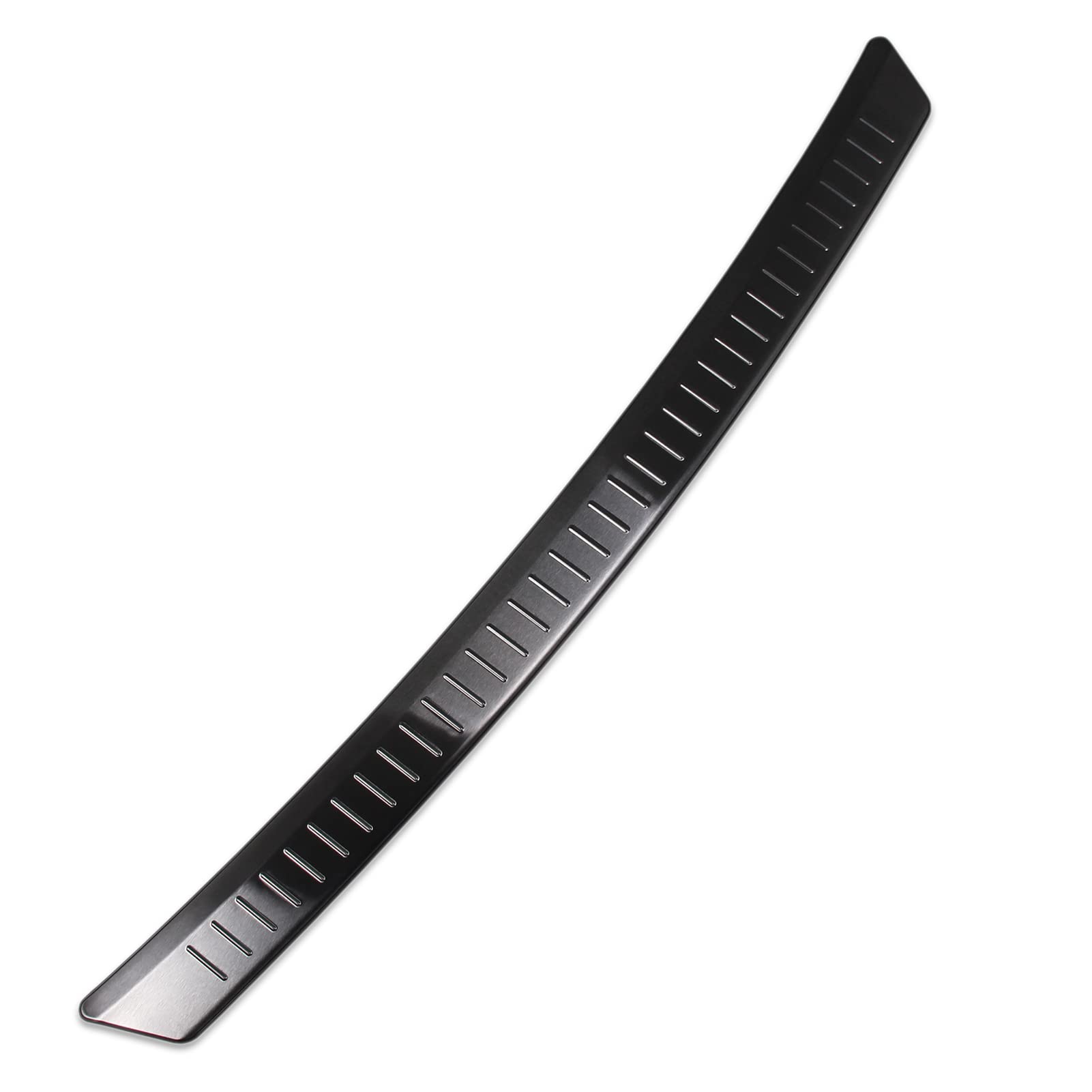 

RUIQ Stainless Steel Rear Bumper Step Garnish Guard for Nissan Kicks Black (P15) - Scratch-Resistant, чёрный