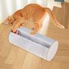 Cat Scratching Board with Bell Ball Post Corrugated Cardboard for Indoor Cats