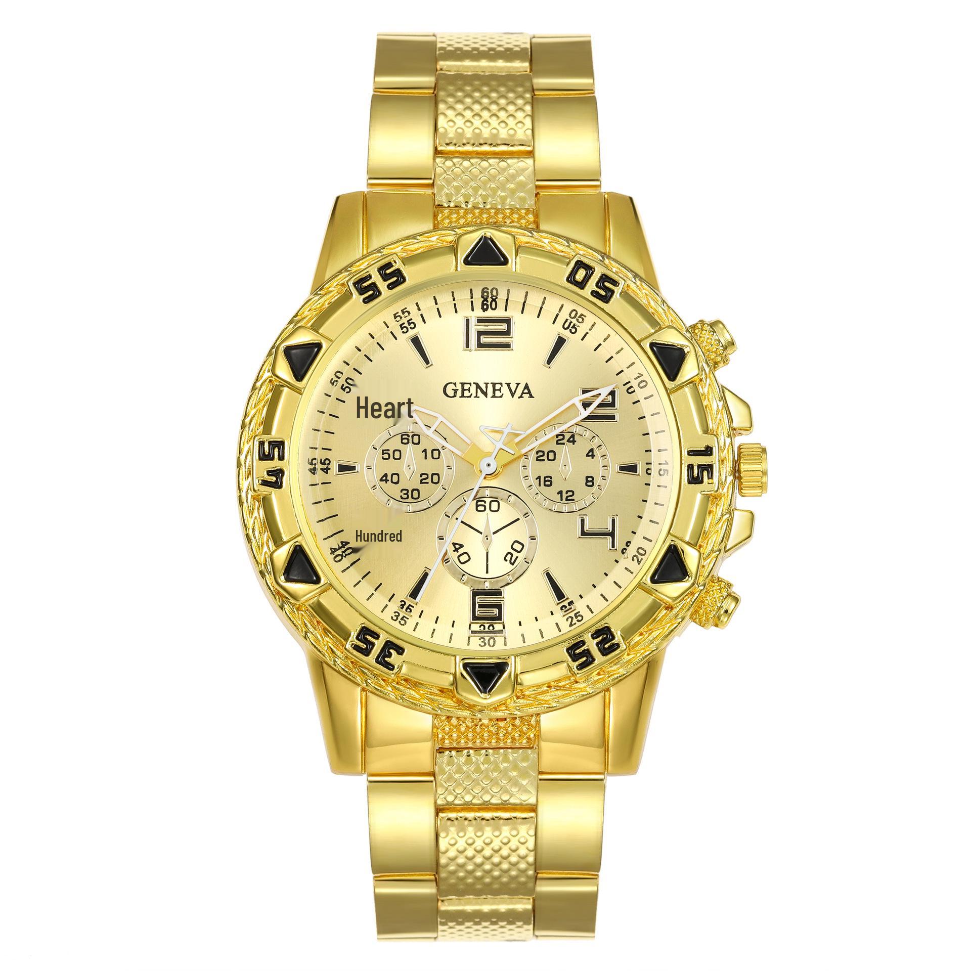 

Елегантний чоловічий годинниковий набір: Висококласна Бізнес та Подарункова Колекція - Набір з 4 предметів Hot-selling In-stock