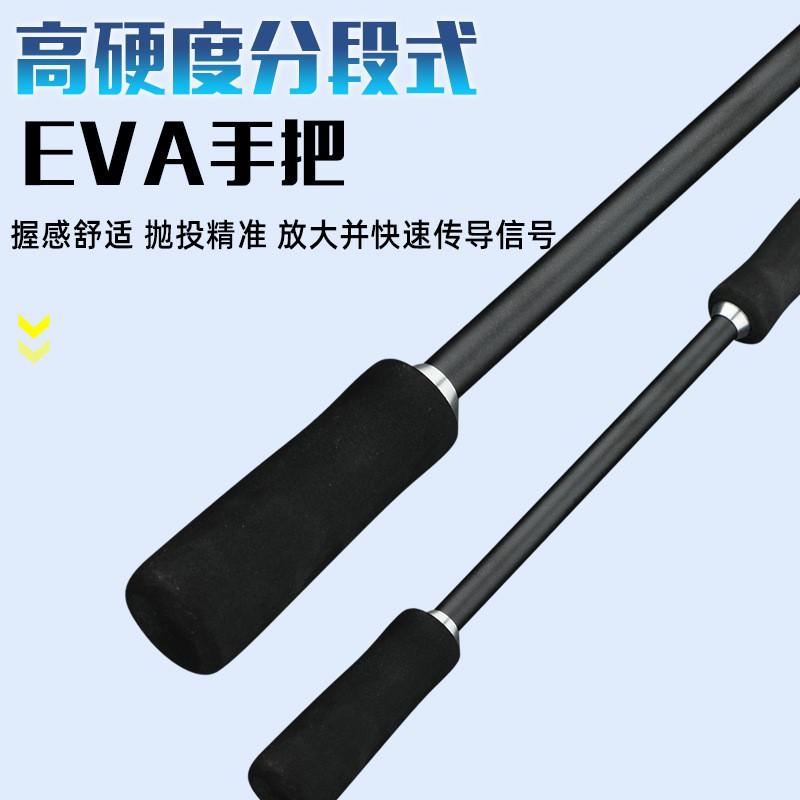 Carbon Fiber Spinning Baitcasting Rod Combo Set Beginners 2-Piece Casting With Left/Right Hand Reel 1.65m To 2.4m