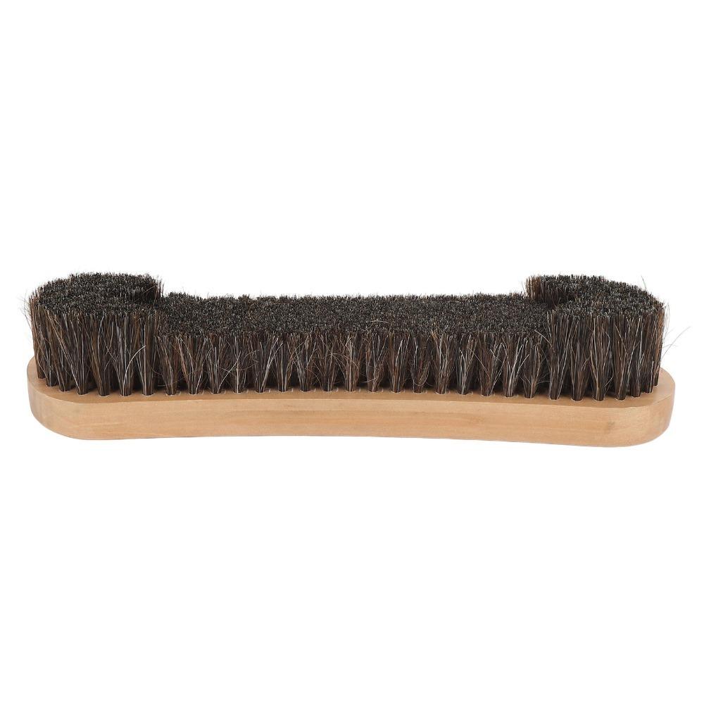 12 Inch Pool Table Brush Soft Horsehair Solid Wood Billiard Pool Table Brush Billiard Table Brush Efficient Cleaning