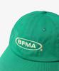 Beollunpeulenjeu Bfma Logo Washed Ball Cap Kelly Green