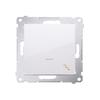 Staircase Switch with LED Backlight 10 AX, White Simon54