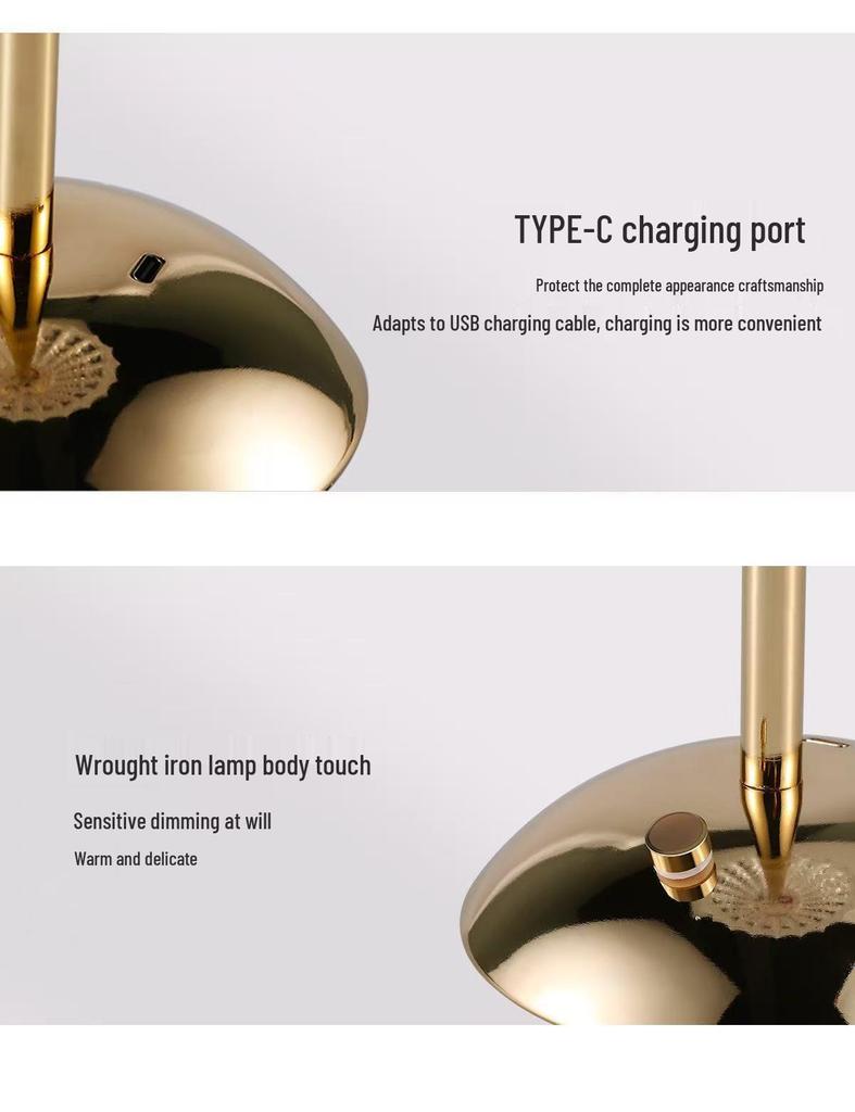 Crystal Retro Bedside Table Lamp - High-End Luxury Night Light for Master Bedrooms