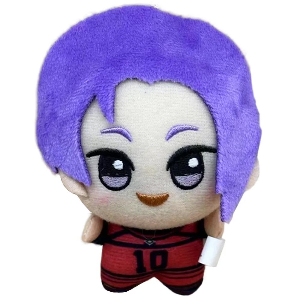 mini Anime Isagi Yoichi peripherals Plush Isagi Yoichi Bachira Meguru Kunigami Rensuke Plushies Doll Decoration stuffed toy 11cm
