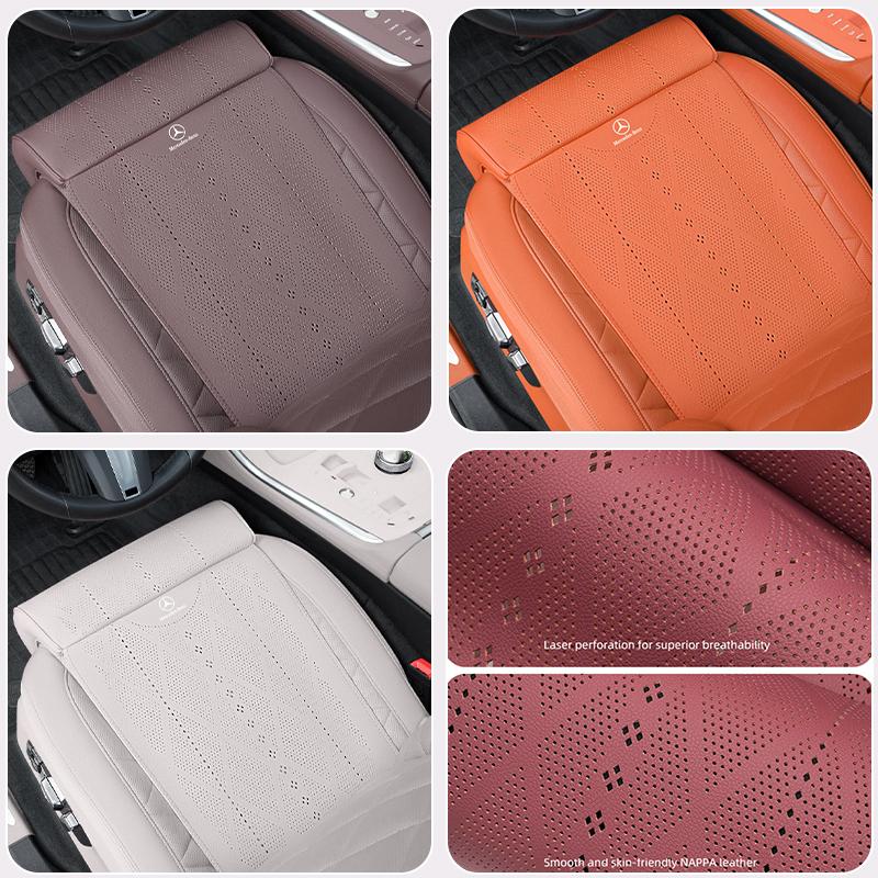 New Car Seat Cushion Extended Leg Support Breathable Auto Accessories For Benz AMG C200L W203 W220 W205 W211 W212 W222 W176 W126 PN6