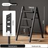 Folding A-Frame Ladder: Multifunctional, Thickened, 3-4 Step Indoor Ladder & Flower Stand