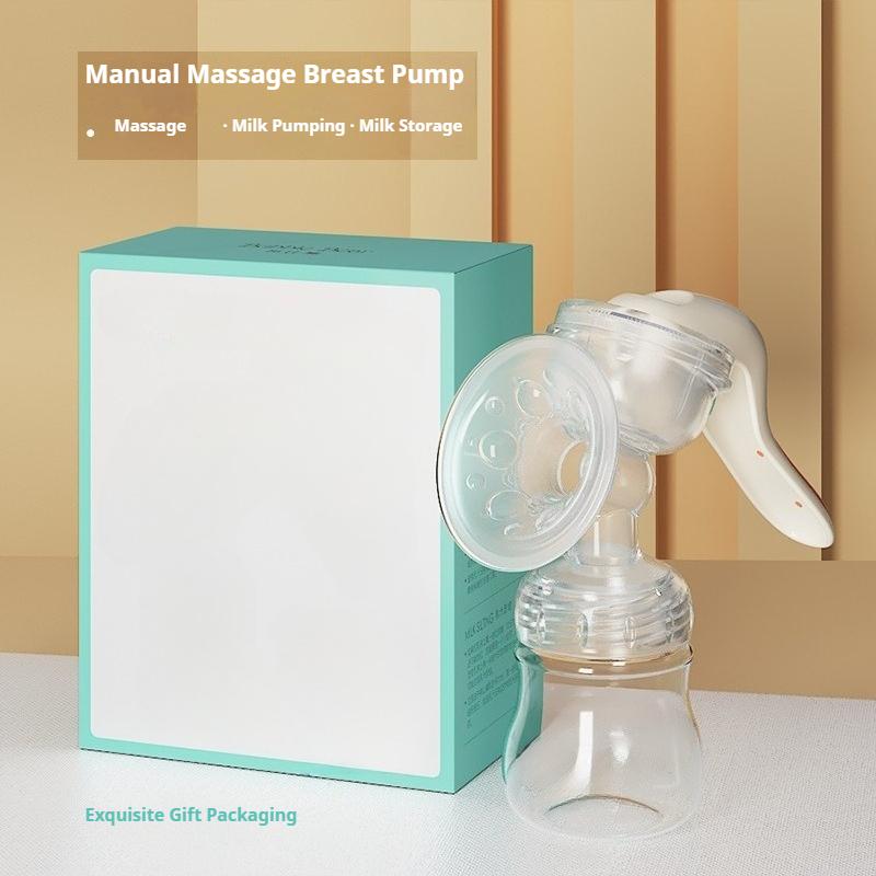 Manual breast pump Painless breast pumping Large suction massage breast pump Maternal and infant products for pregnant women