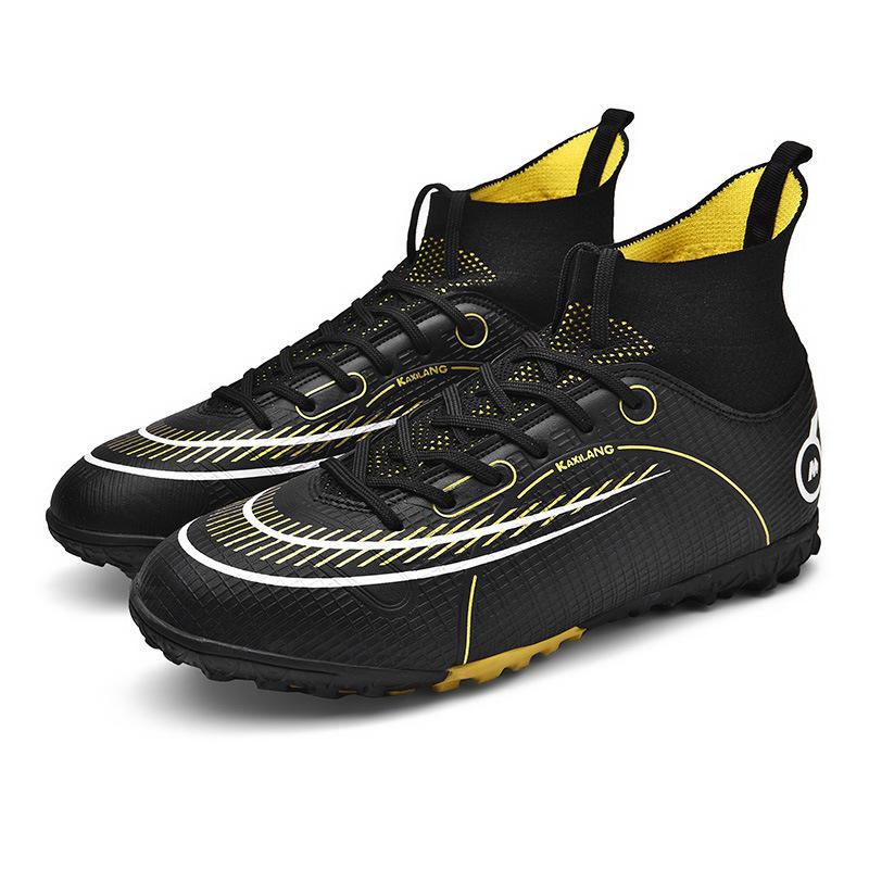 Buty piłkarskie high-top mandarynka męskie dziecięce korki krótkie korki damskie studenckie dziecięce buty do gry treningowe