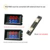 10A/50A/100A miernik mocy prądu podwójny wyświetlacz LED miernik napięcia Tester precyzyjny woltomierz cyfrowy Instrument Tool