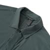 Li Ning X Jackie Chan Collaboration Kung Fu Series Solid Color Casual Cool Short Sleeve Shirt Unisex Shirts Pale-Gray-Green ASHW109-2
