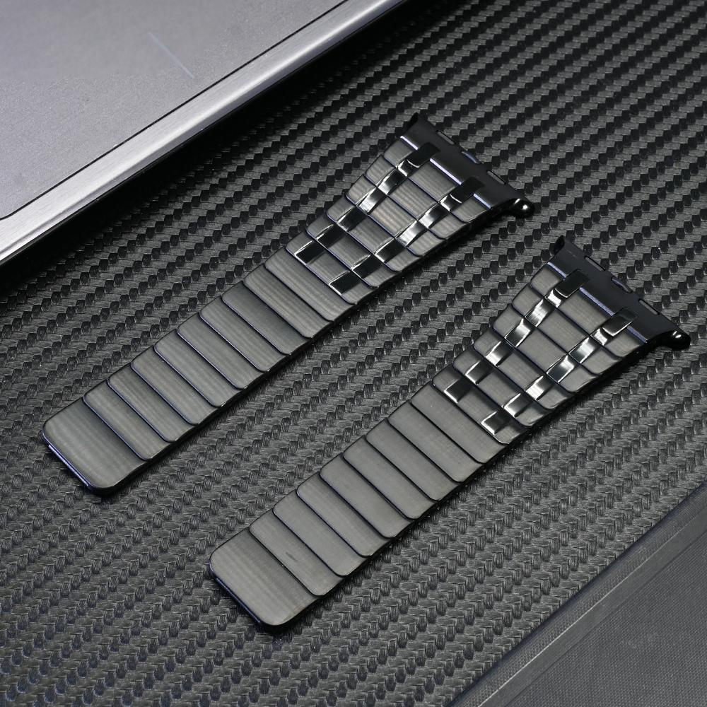 Stainless Steel Band for Apple Watch Ultra Series 10 9 8 7 6 5 SE Magnetic Metal Wristband for Series 49mm 46mm 45mm 44mm Strap