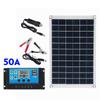 100W 18V/5V Solarpanel-Kit Solarzelle USB-Solarpanel mit Controller für Auto-Yacht-Batterie-Bootsladegerät Outdoor-Batterieversorgung