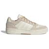 Adidas Neo D-Pad Classic Non-Slip Wear-Resistant Breathable Low-Top Skate Shoes Unisex Skate Shoes White Brown JI2551