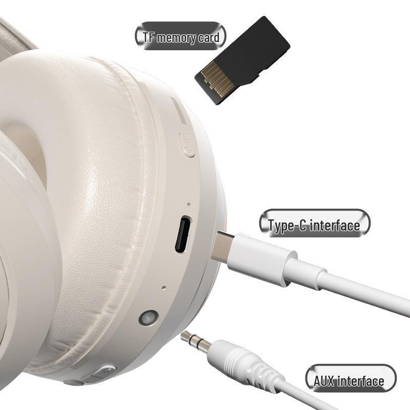 Top-selling Wireless Bluetooth Headset: Head-mounted Design, HIFI Sound Quality, Long-lasting Battery