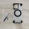 For iPhone 15 Pro Max Case Compatible with Magsafe Ring Kickstand Matte PC Phone Cover