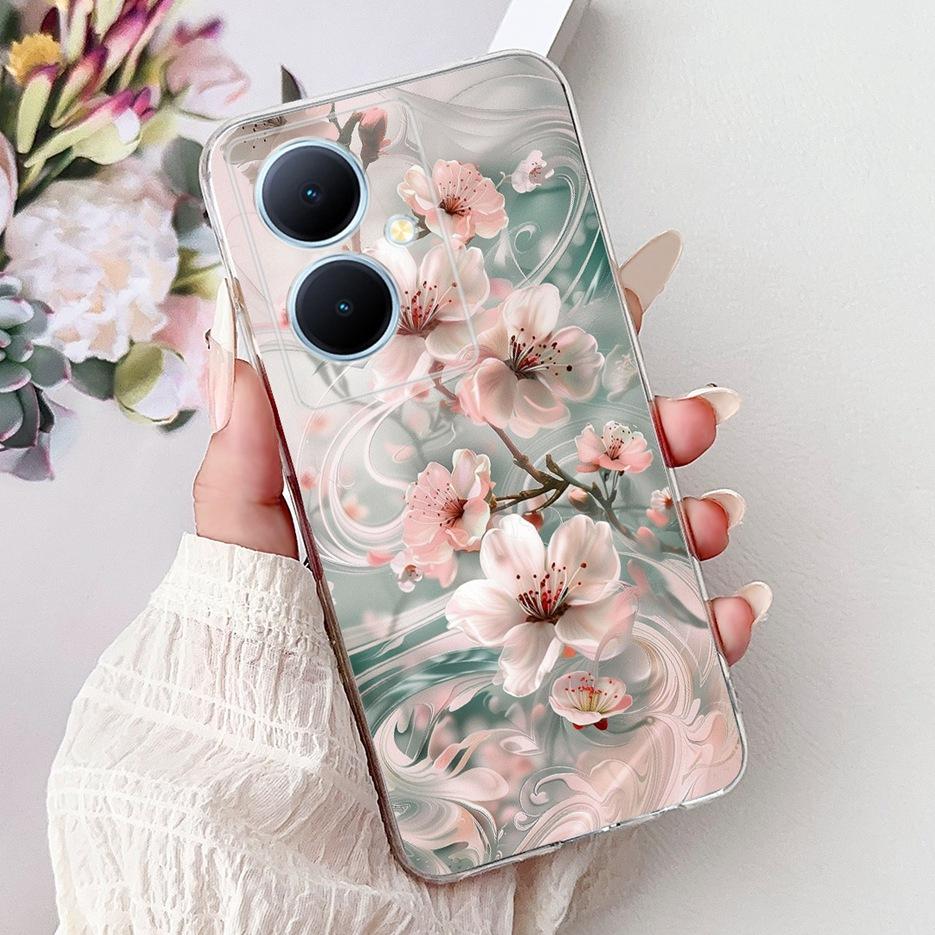 For Vivo Y78 Plus 5G Case V2271A New Luxury Painted Cover Soft Slim Phone Case For Vivo V29 Lite V29LIte V2244 Y78+ Fundas Coque