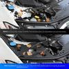 2PCS Car Front Engine Compartment Protective Cover For BMW 3 Series G20 G21 2020 2021 2022 2023 Dustproof Headlight Modification