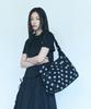 Oart Dot Pleats Shoulder Bag [Black]