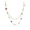 Simple Crystal Crystal Clavicle Chain Colored Stone Choker Necklaces  Jewelry Gift