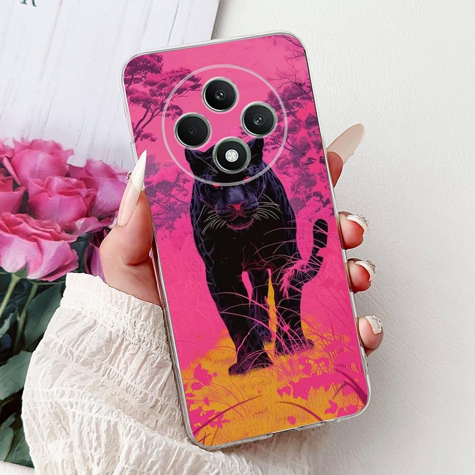 For Oppo Reno 12F 4G Case CPH2687 Stylish Butterfly Painted Cover Soft Silicone Case For Oppo Reno12 F Reno 12 FS Reno12F Bumper