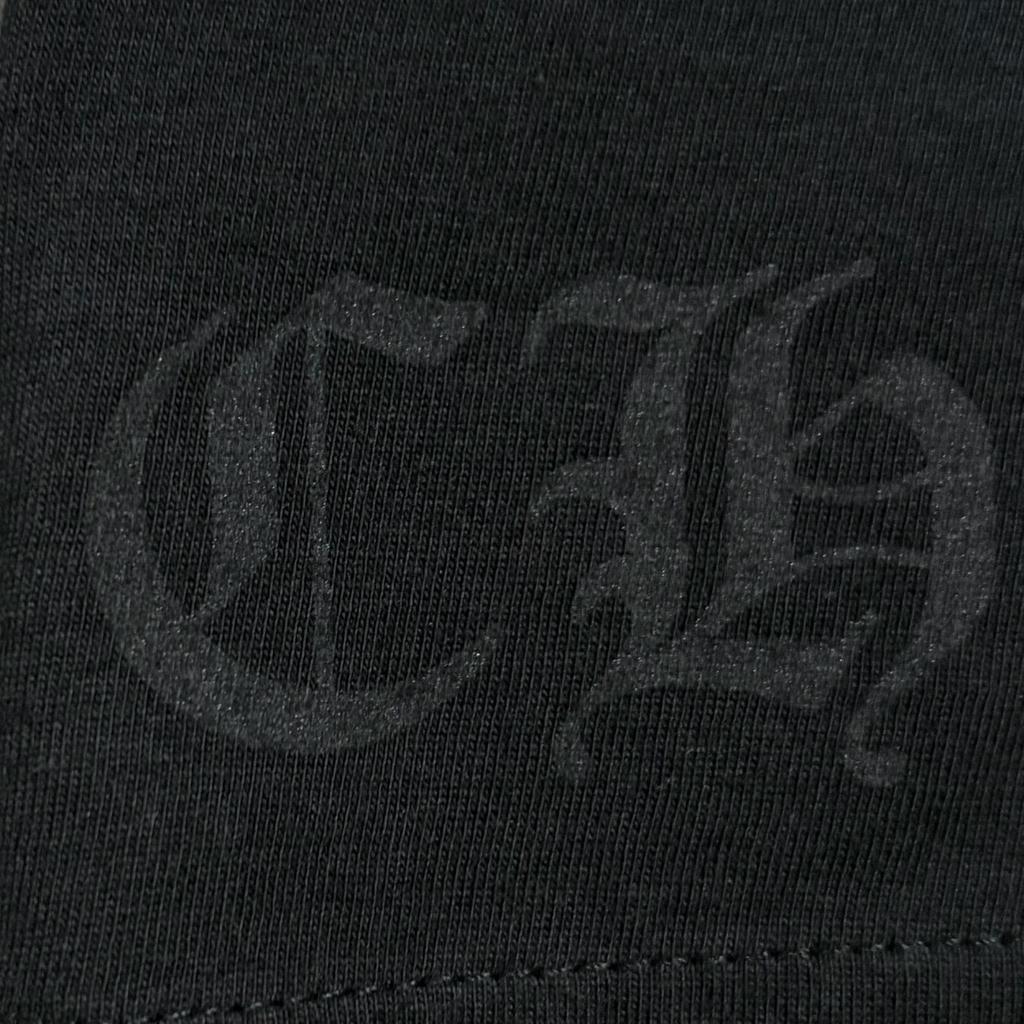 CHROME HEARTS Back Horseshoe Honolulu RN#97729 T-Shirt Black Men's Size XXL