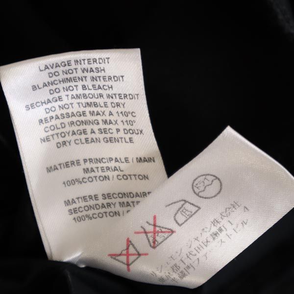 SEE BY CHLOE Short sleeve docking one piece S black Scalloped hem Women Used