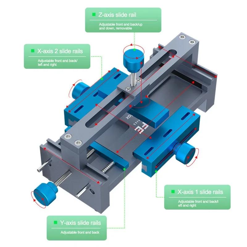 RELIFE RL-601P Max Middle Frame Corrector Fixture for Mobile Phone LCD Screen Removal Back Cover Glass Disassembly Repair Clamp
