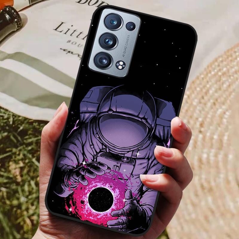Für Oppo Reno 6 Pro 5G CPH2247 Hülle Silikon Rückseite Handyhülle Für Oppo Reno 6 Pro 5G CPH2249 Hüllen Reno6 Pro Weiche Stoßstange