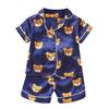 Toddler Kids Baby Boys Girl Cartoon Pajamas Sleepwear T shirt Shorts Clothes Set