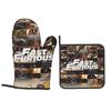 Fast And Furious Legends Tribute Oven Mitts and Pot Holder Sets of 2 for Baking Kitchen Cooking BBQ Resistant Non-Slip Gloves