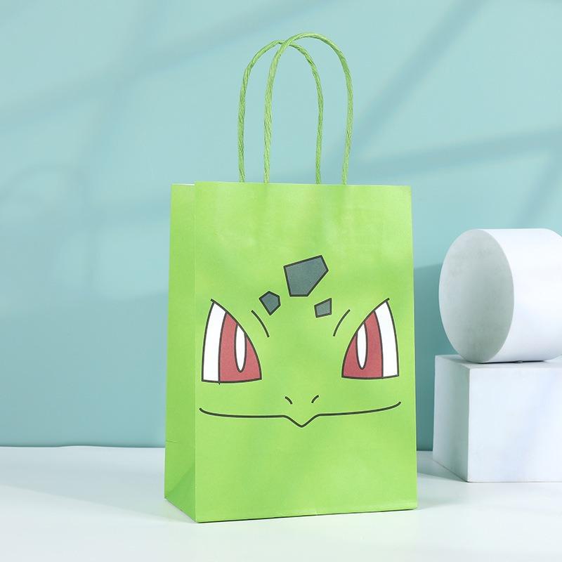 12Pcs Cartoon Gift Handles Bags Shopping Birthday Party Favor Bags