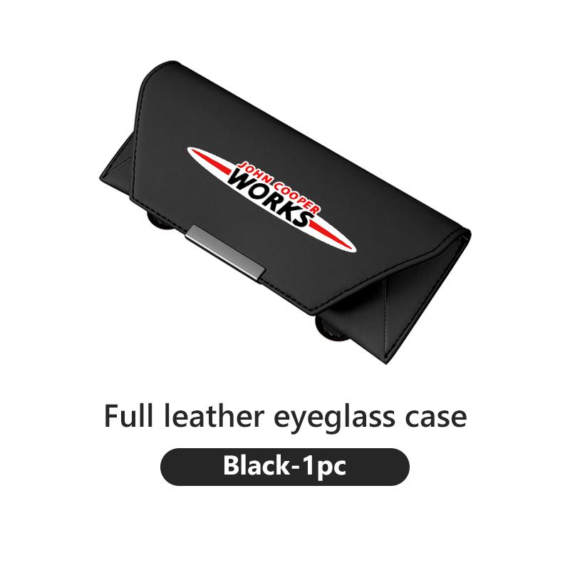 

For MINI Car Glasses Case Sun Visor Sunglasses Eyeglass Organizer Cooper One JCW R56 Countryman Clubman R50 R53 R58
