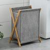 Dirty Clothes Basket with Durable Frame Large Capacity Laundry Hamper Bottom Heightening Mildew And Slip Resistant Laundry Storage Bin