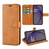 For Oppo A3x 5G/A3x 4G/A3 5G/A3 4G/A60 5G/A40 4G Stand Case Anti-Scratch Calf Texture Leather Phone Cover