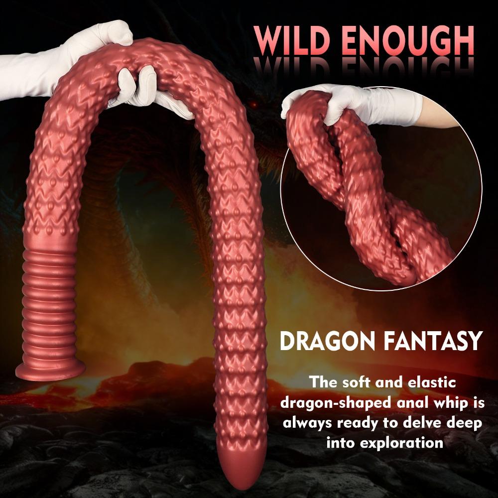 Extra Long Deep Anal Plug Threaded Silicone Anal Trainer for Men Women Personal Use