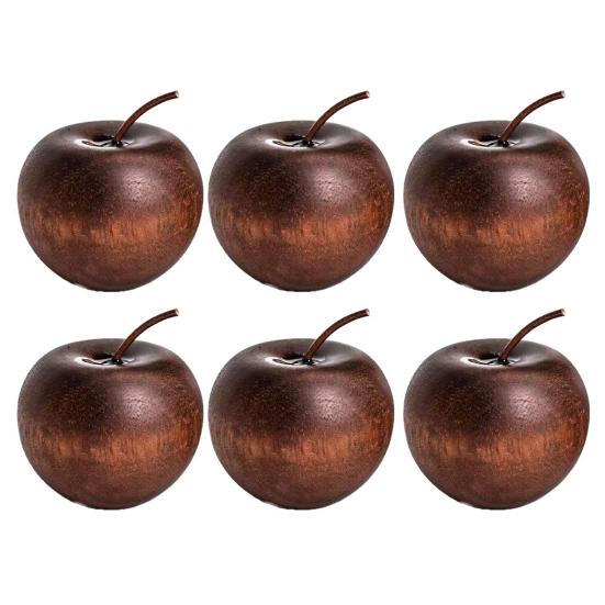 Mini Holz Fruchtförmiger Ätherisches Öl Diffusor Tragbarer Lufterfrischer Rustikaler Auto Aromatherapie Diffusor für Auto Haus Schlafzimmer Büro Schreibtisch Sauna Yoga