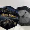 1PC Harry Potter Sorcerer's Stone Umbrella-8-Rib Reinforced, Automatic Open, Lightweight & Durable, Cute Fashion Accessory for Outdoor, D2645