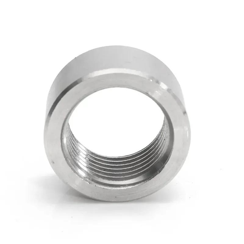 10X 304 Stainless Steel M18x1.5 Exhaust Weld-On Nut For Lambda Boss O2 Oxygen Sensor
